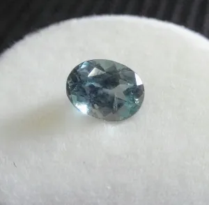 1.01ct LIGHT BLUE OVAL MONTANA SAPPHIRE