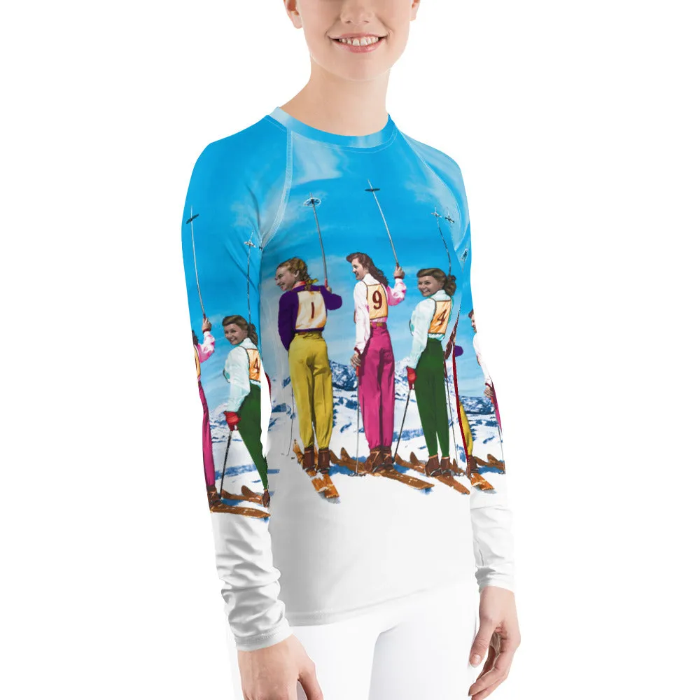 1948 Racers Women's Fitted Long Sleeve Top