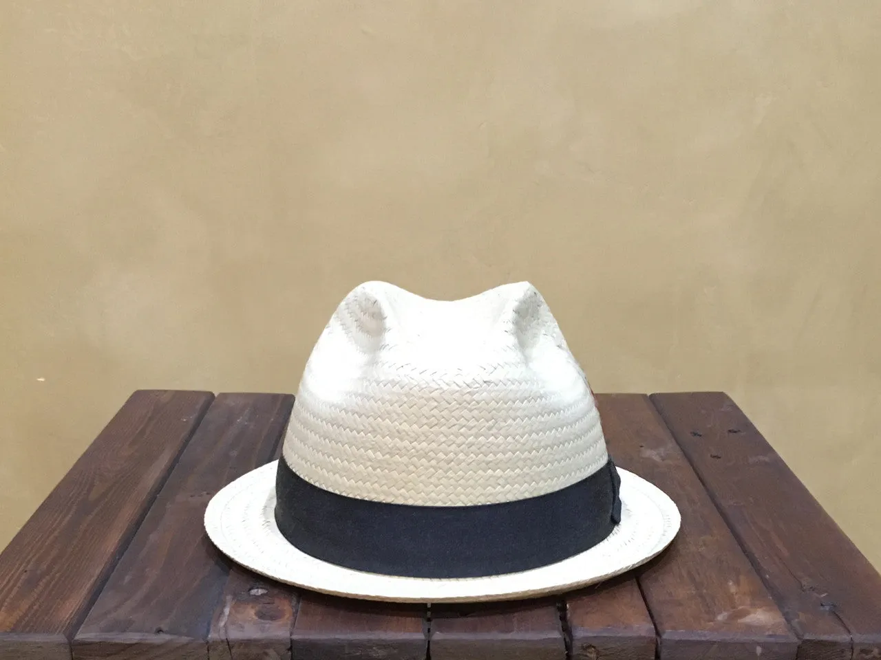 2158 New York Hat Sal Straw Bamboo