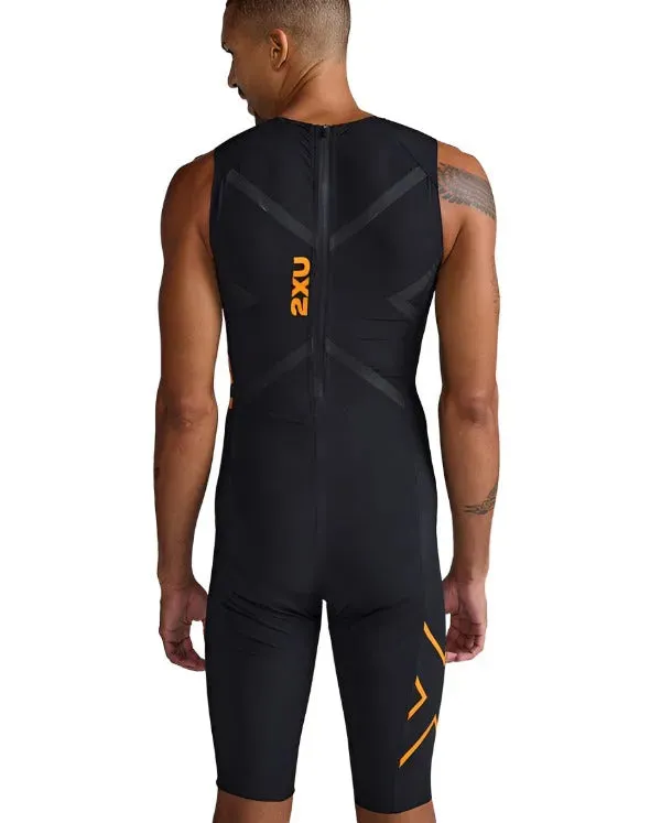 2XU Propel Men's Swimsuits (Black/Turmeric)