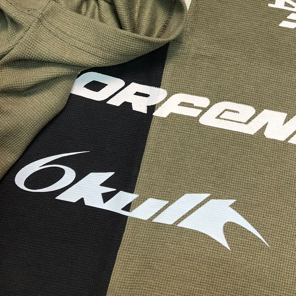 6Kull Zip Streetwear Jersey T-Shirt