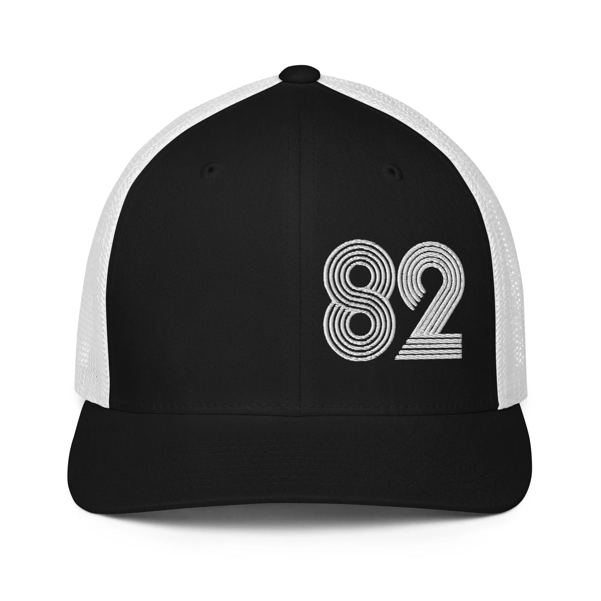 82 - Numbers Only Closed-back trucker cap