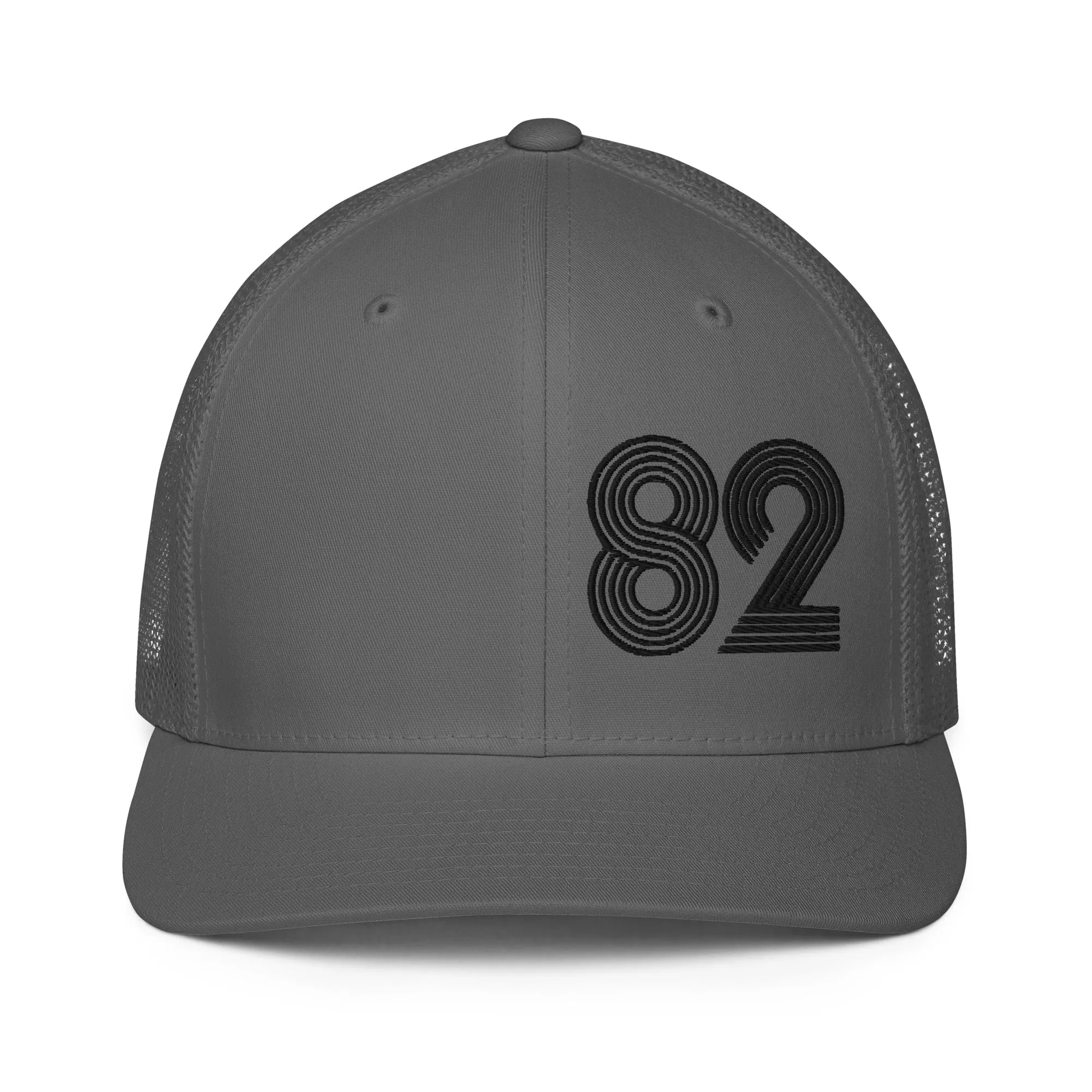 82 - Numbers Only Closed-back trucker cap