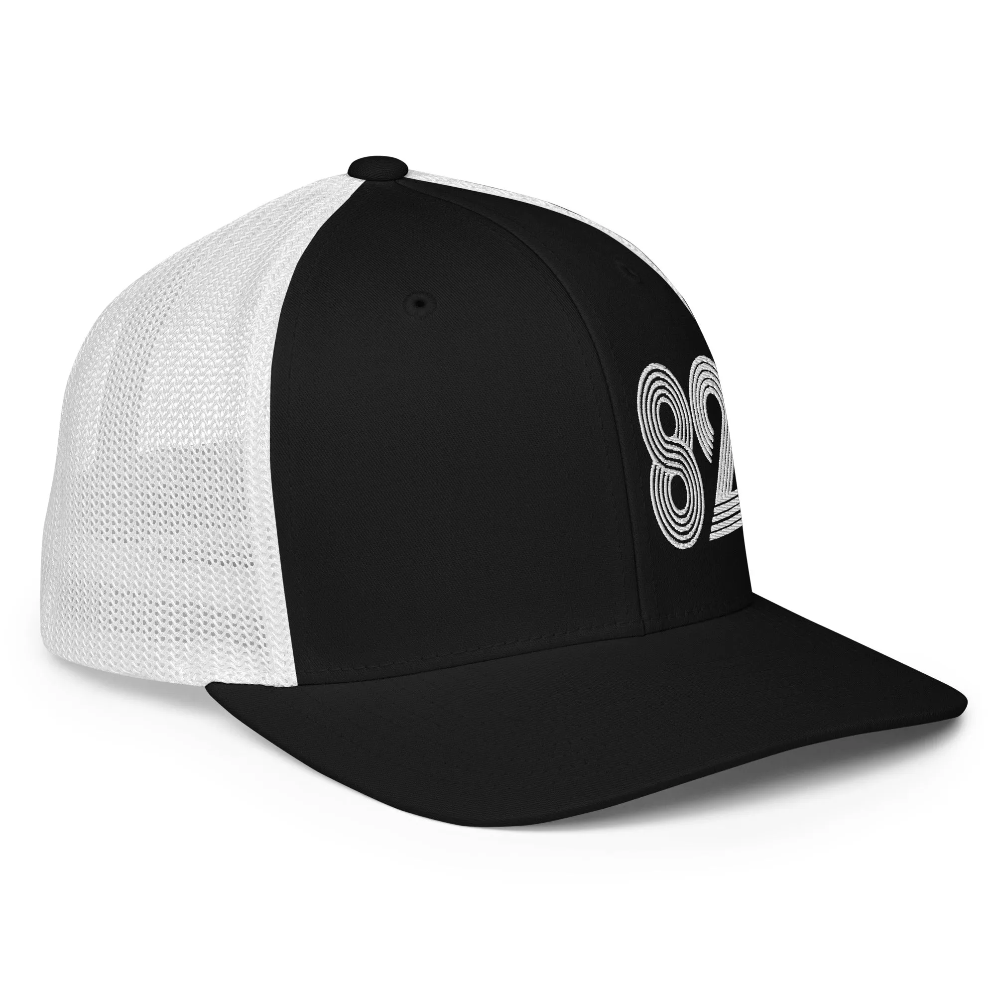 82 - Numbers Only Closed-back trucker cap