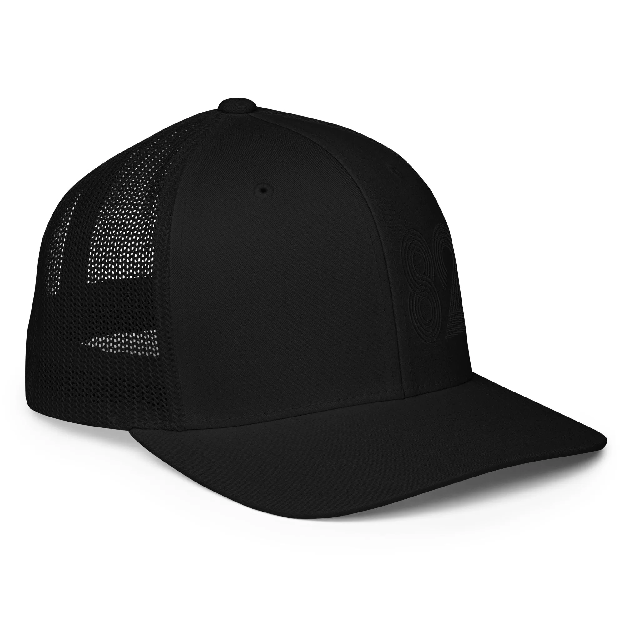 82 - Numbers Only Closed-back trucker cap