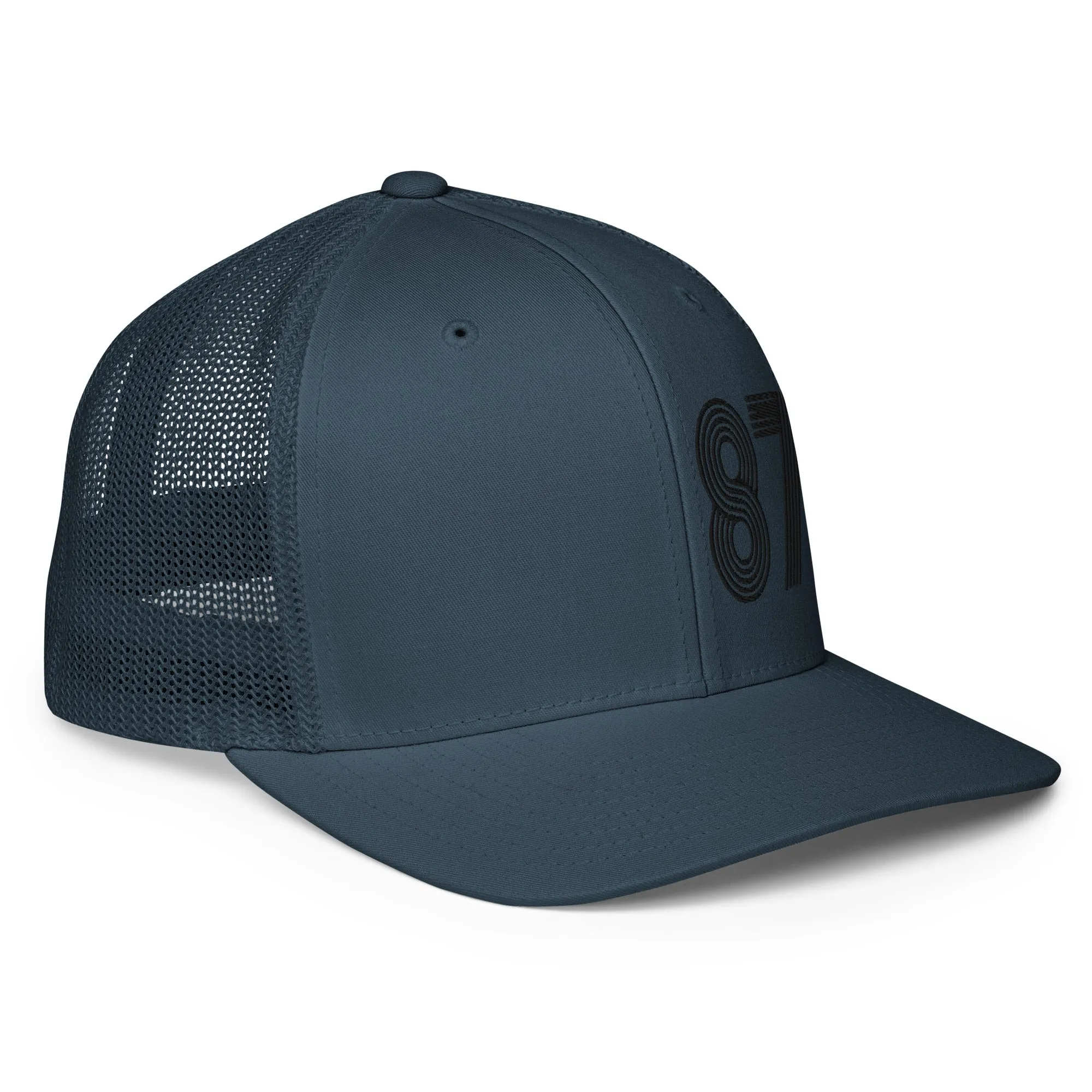 87 - Number Only Closed-back trucker cap