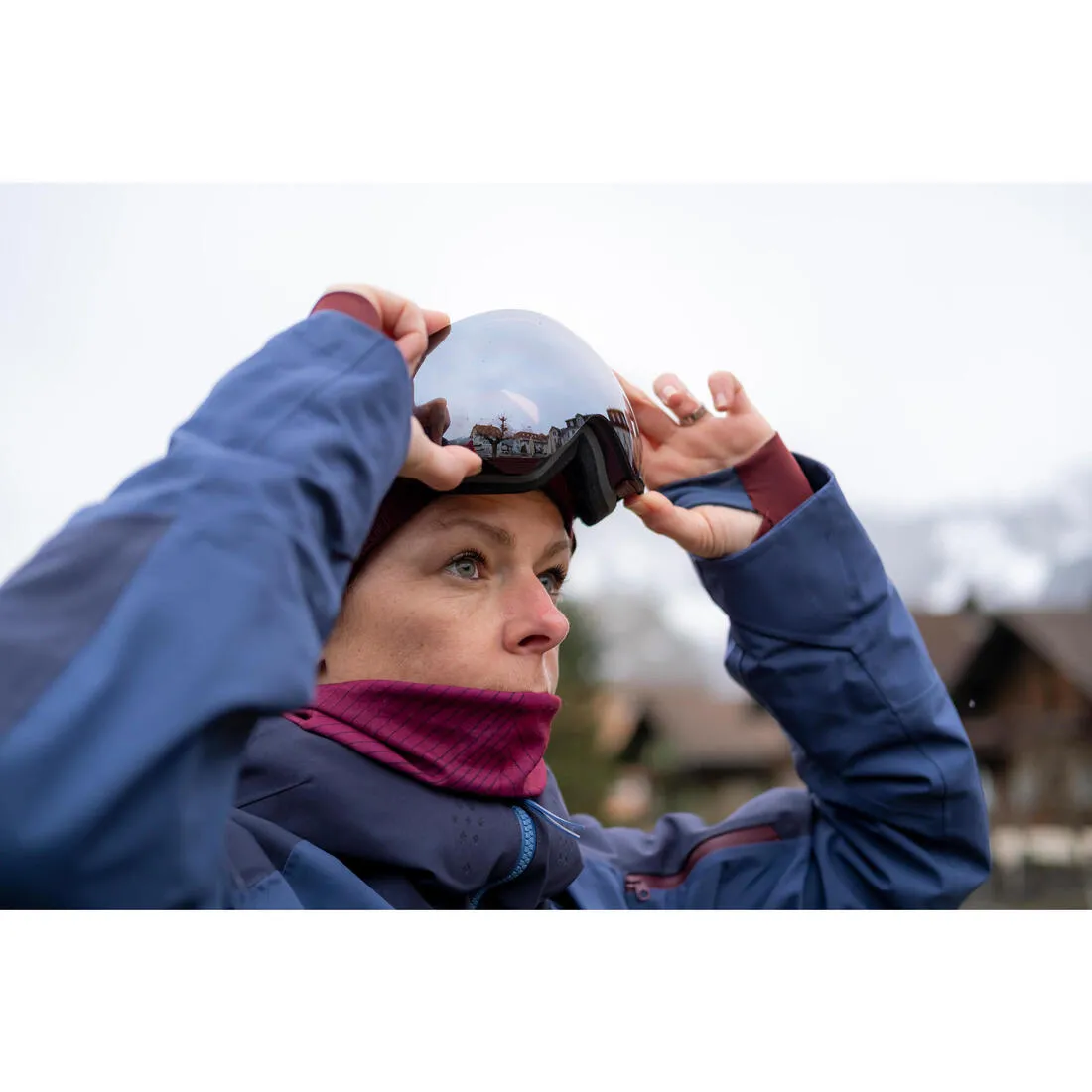 ADULT HIGH-TECH SKI NECK WARMER - HUG