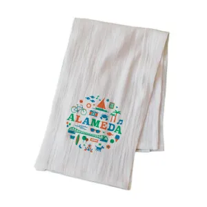 ALAMEDA RETRO (CHAD GEREN)  FLOUR SACK KITCHEN TOWEL