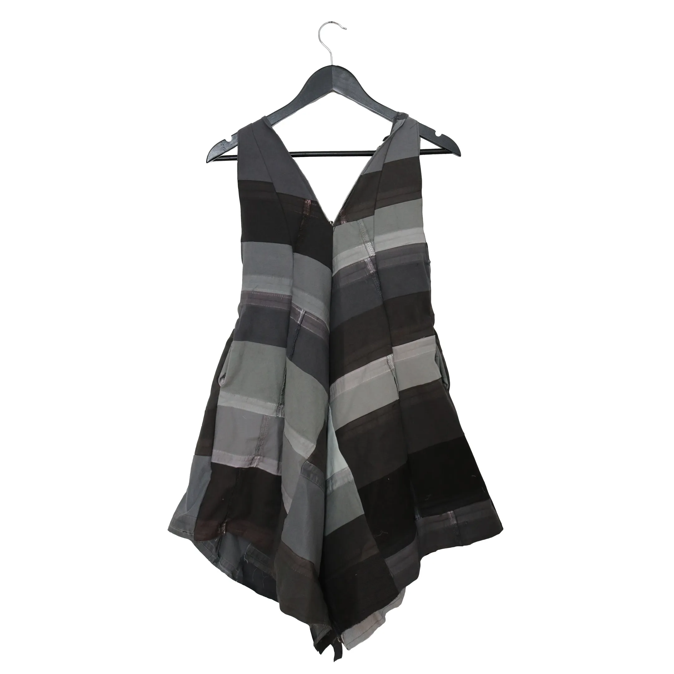 All Around Me - Genderless, Reversible Upcycled Denim Dress & Vest