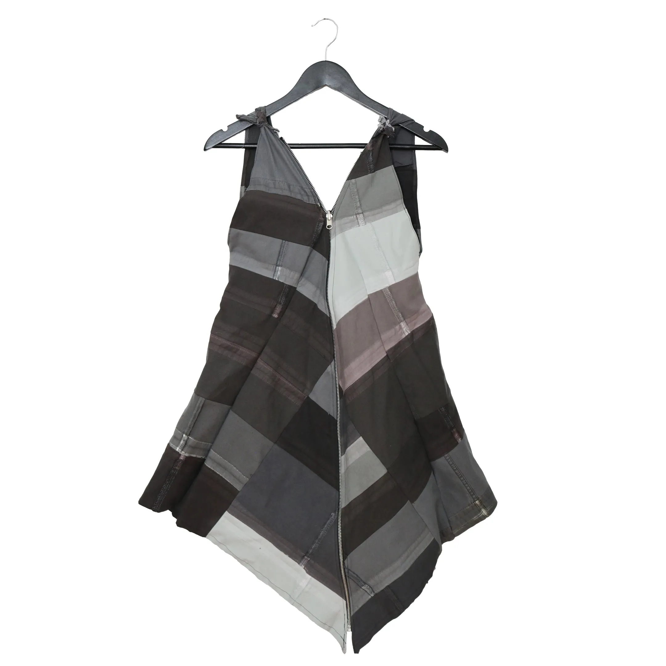 All Around Me - Genderless, Reversible Upcycled Denim Dress & Vest