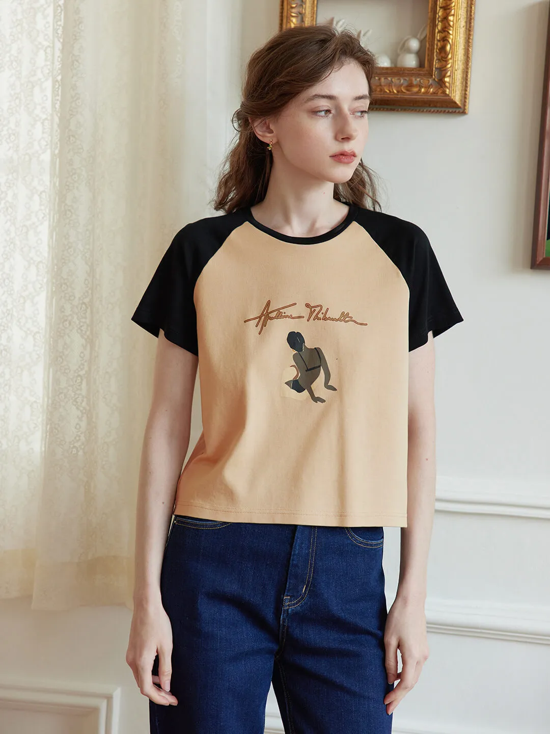 Apolline Women Power Inspired Graphic T-Shirt
