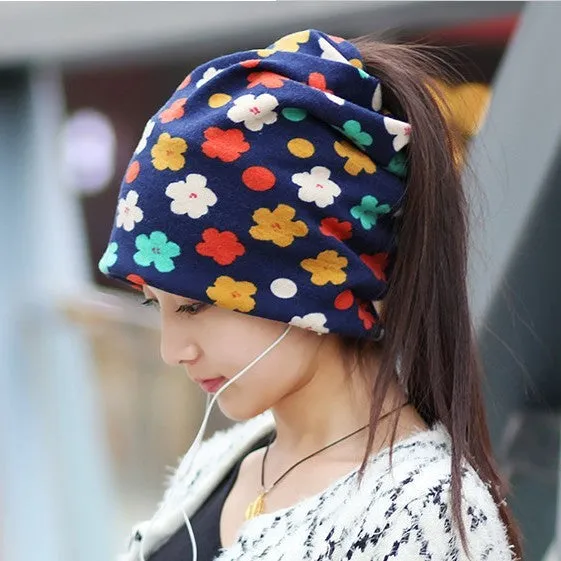 arrival 2 Use Cap Knitted Scarf & Winter Hats for Women Letter Beanies Women Hip-hot Skullies girls Gorros women Beanies