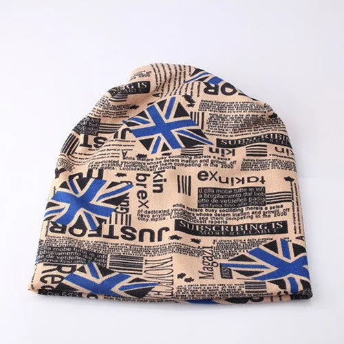 arrival 2 Use Cap Knitted Scarf & Winter Hats for Women Letter Beanies Women Hip-hot Skullies girls Gorros women Beanies
