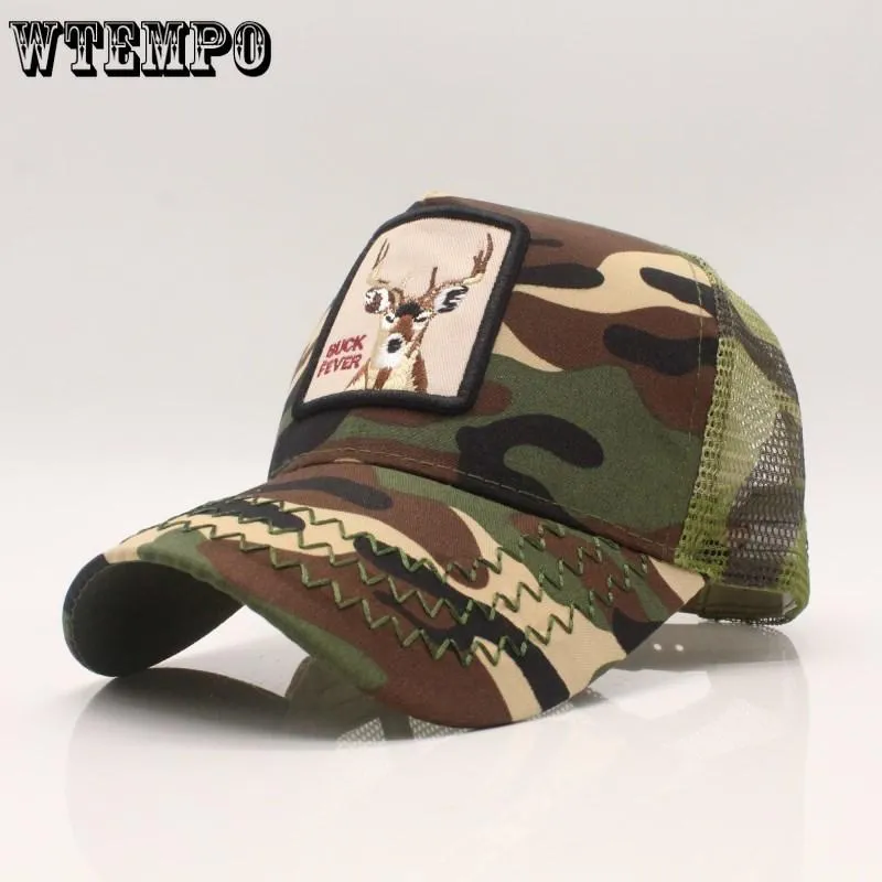 Baseball Cap for Women Summer Mesh Cap Men Embroidery Animal Bones Snapback Hip Hop Hat Casual Cotto