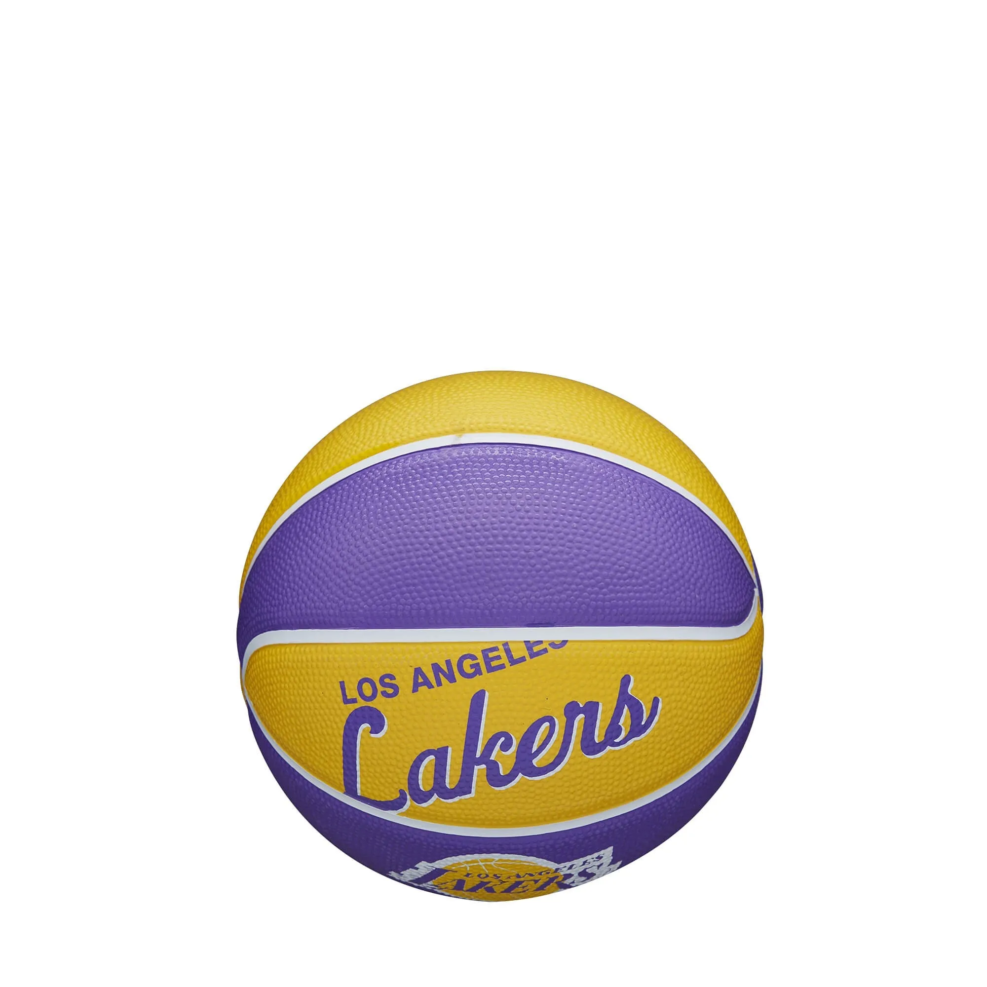 Basketbalová lopta Wilson NBA Team Retro Mini Los Angeles Lakers (veľkosť 3)