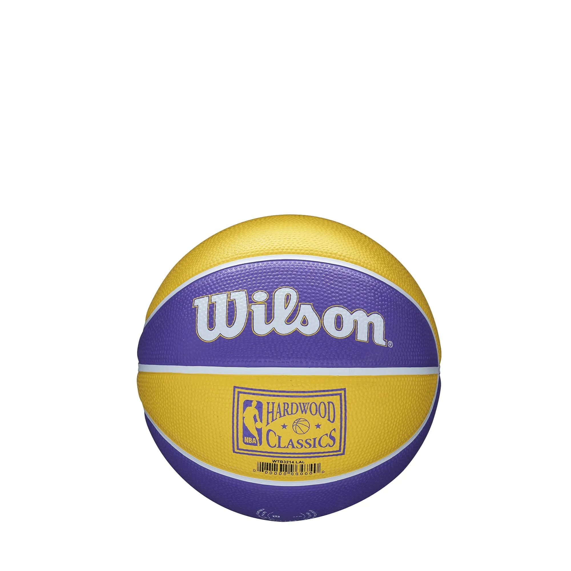 Basketbalová lopta Wilson NBA Team Retro Mini Los Angeles Lakers (veľkosť 3)