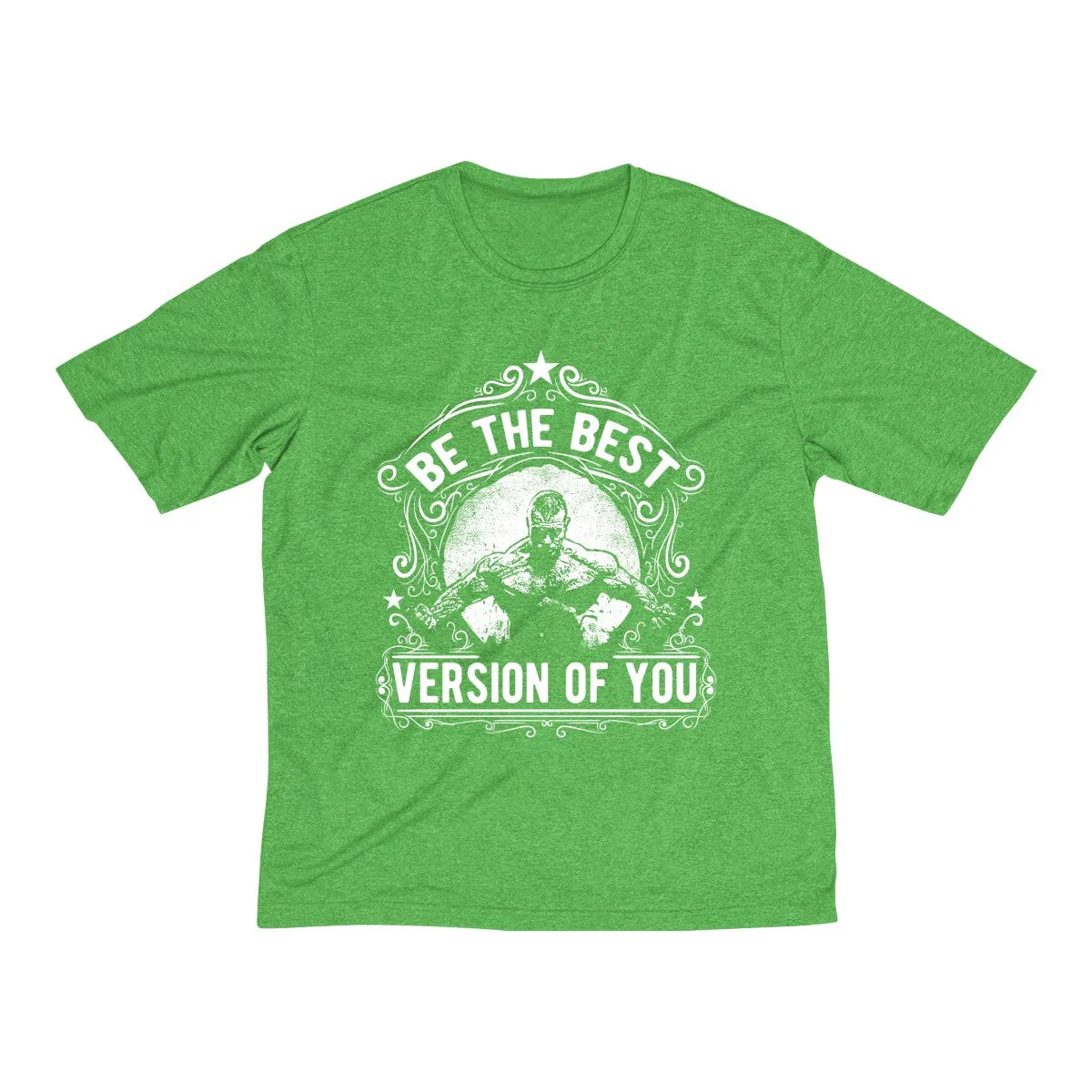 Be The Best Version Of You | Men's Heather Dri-Fit Tee
