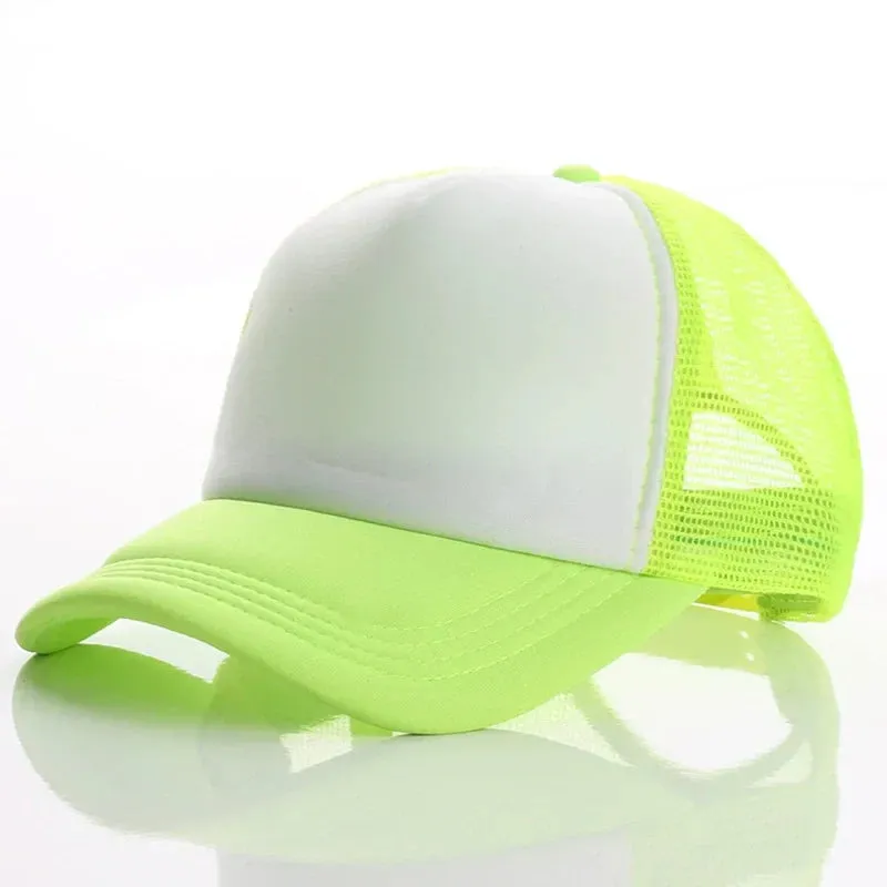 Blank Hats Baseball Cap Snapback Hat For Boy Men Women Adjustable Hats Fashion New Sports Advertising Caps