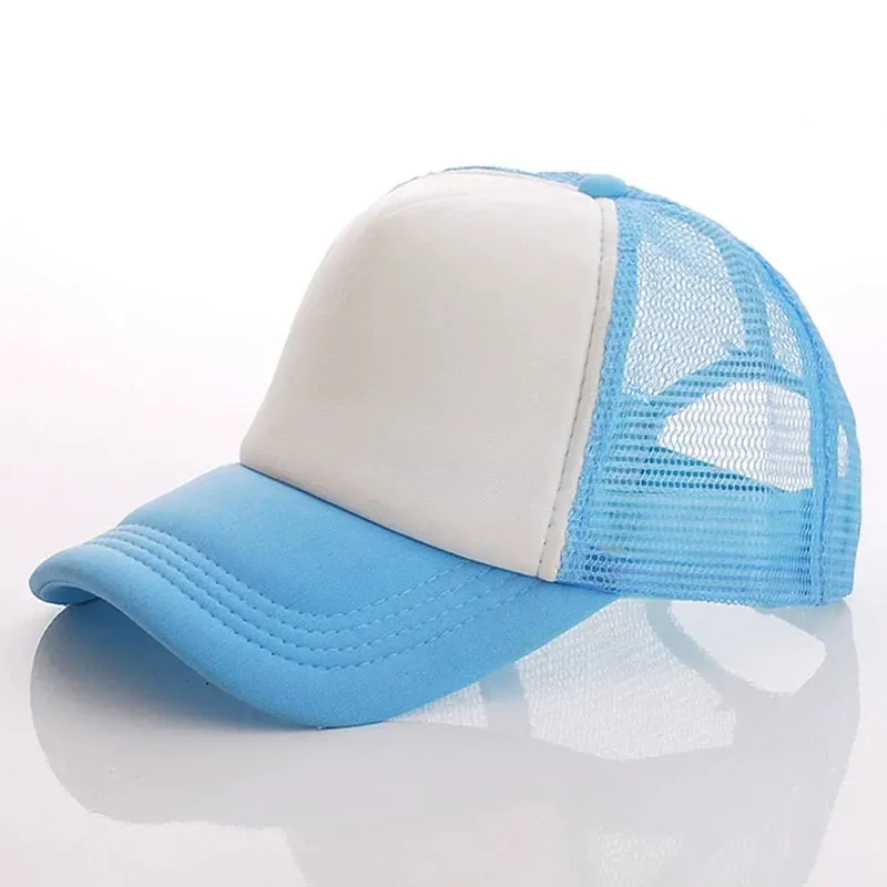 Blank Hats Baseball Cap Snapback Hat For Boy Men Women Adjustable Hats Fashion New Sports Advertising Caps