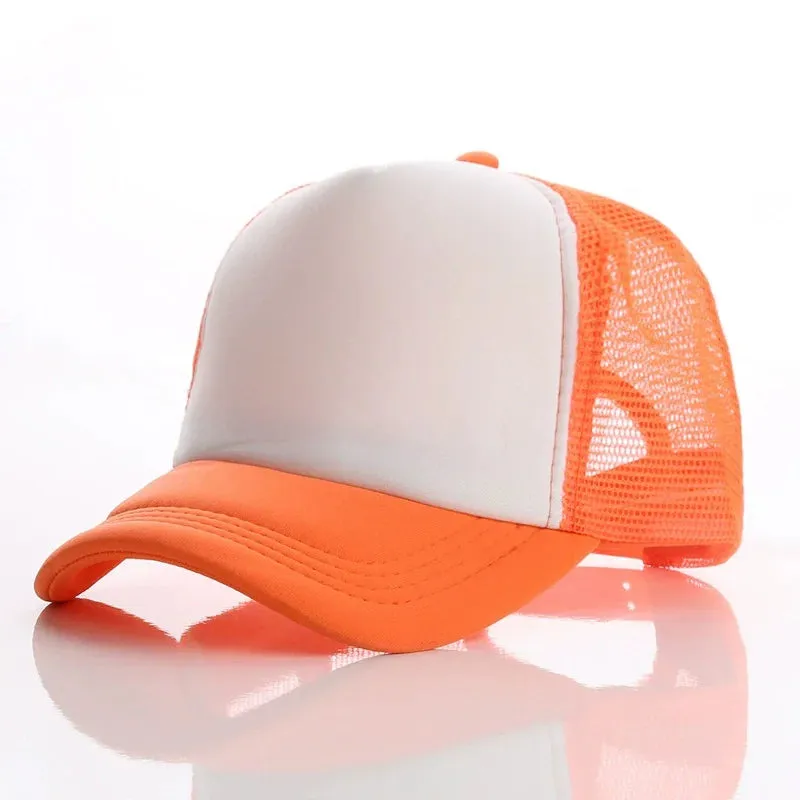 Blank Hats Baseball Cap Snapback Hat For Boy Men Women Adjustable Hats Fashion New Sports Advertising Caps