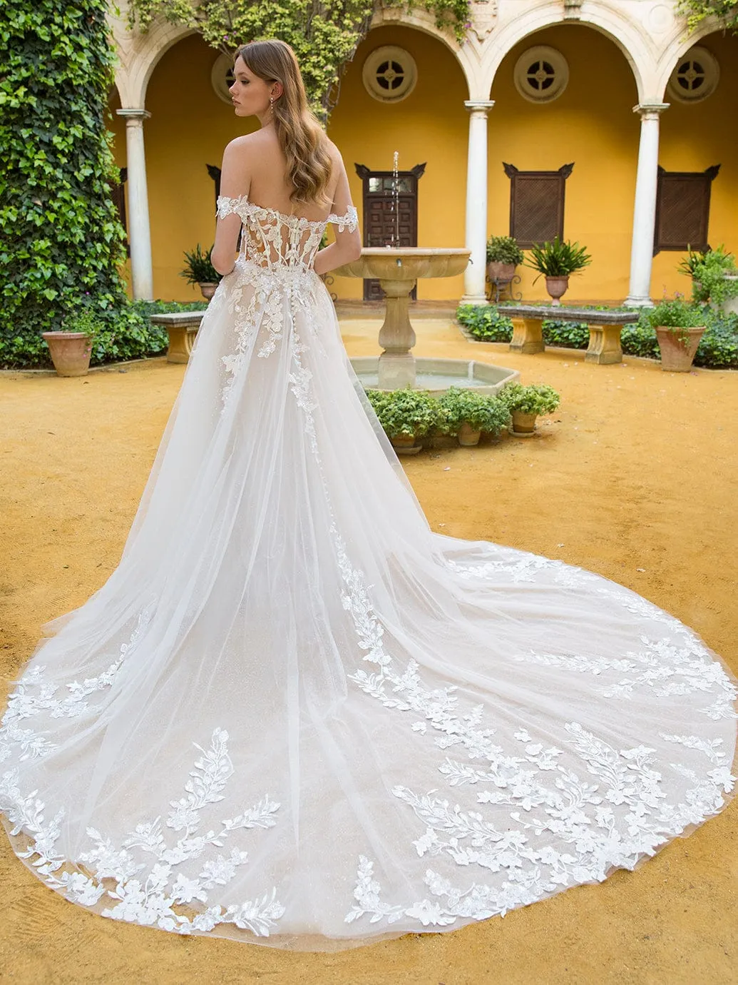 Blue by Enzoani: Petunia