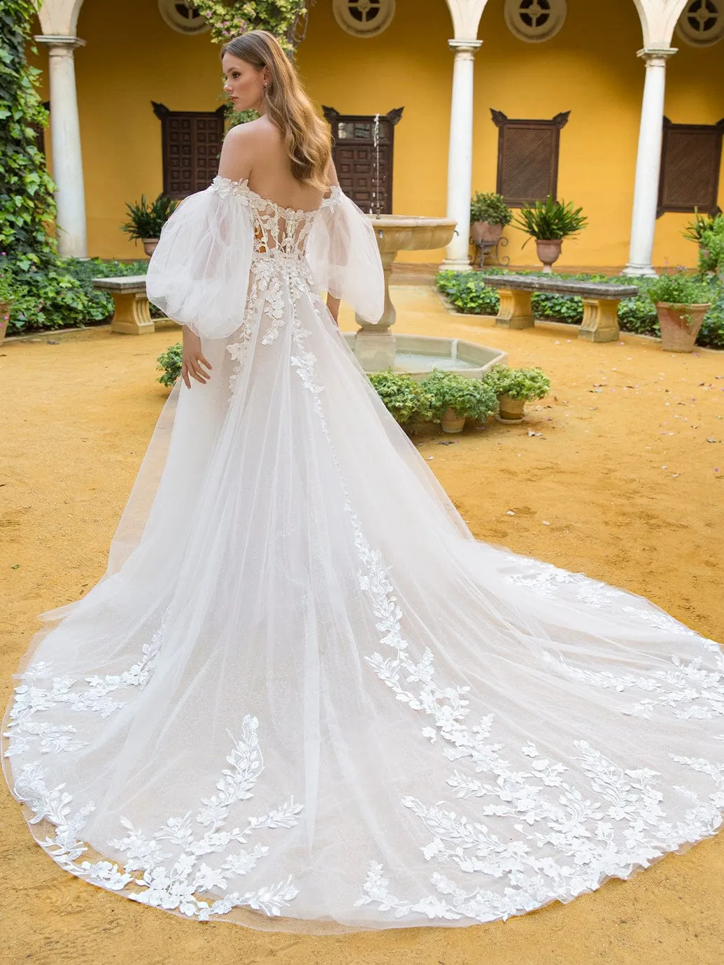 Blue by Enzoani: Petunia