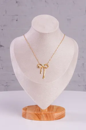 Bow Necklace
