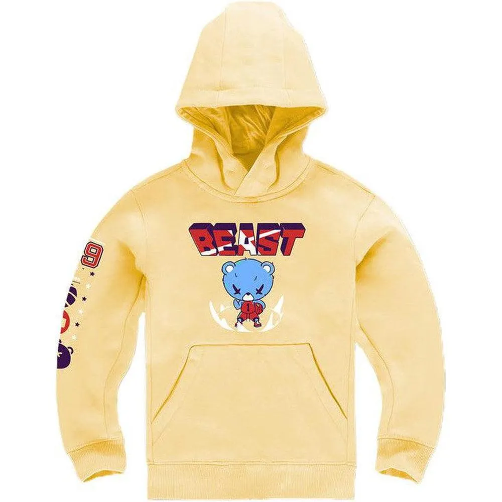 Boy's Beast Pullover Hoodie, Red