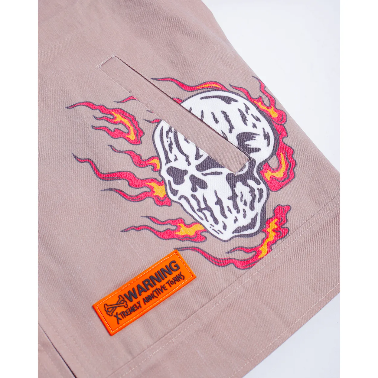 BRAND X CHICAGO FLAMES WORK YOUTH JACKET (TAN)