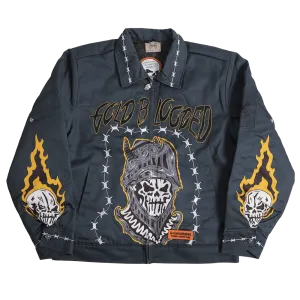 BRAND X GOLDEN STATE BLACK WORK JACKET (BLACK)