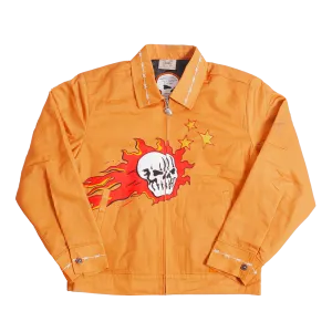 BRAND X ITS HOT IN THE VALLEY WORK JACKET (ORANGE)