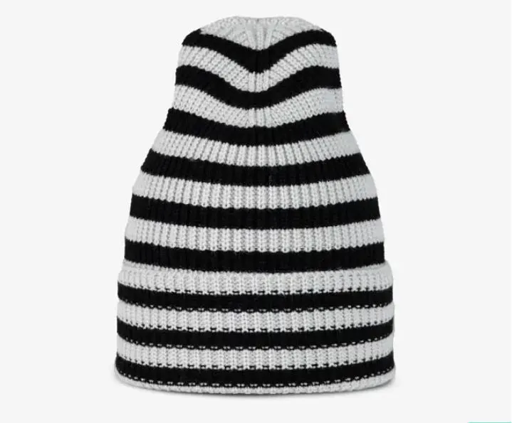 BUFF - Knitted Beanie Kids - Zimic Stripes Black
