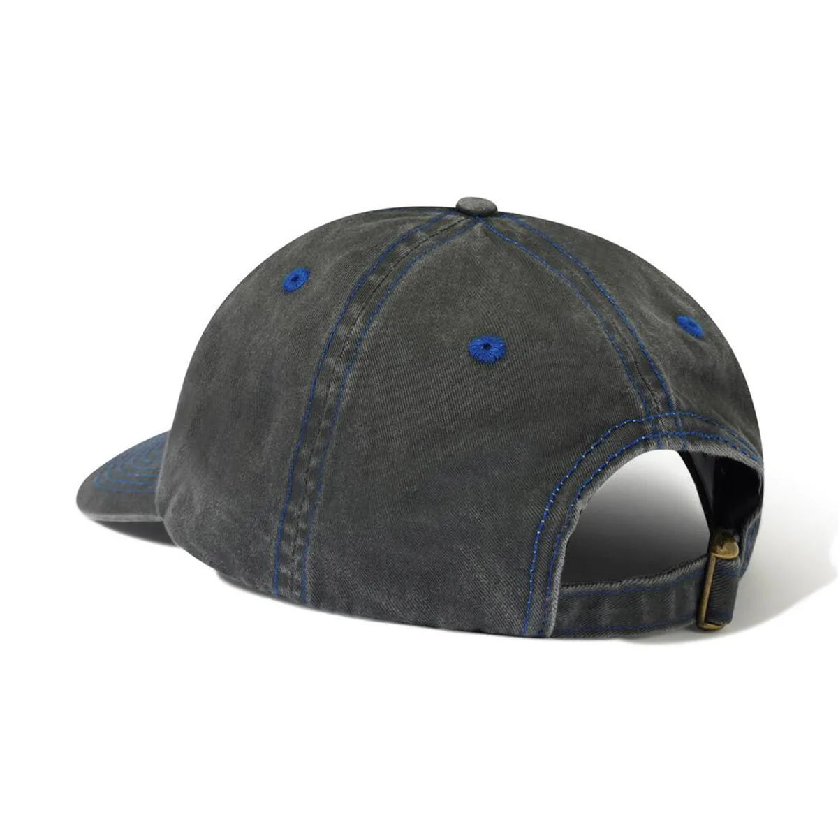 Butter Goods - Rounded Logo 6 Panel Cap Washed Black