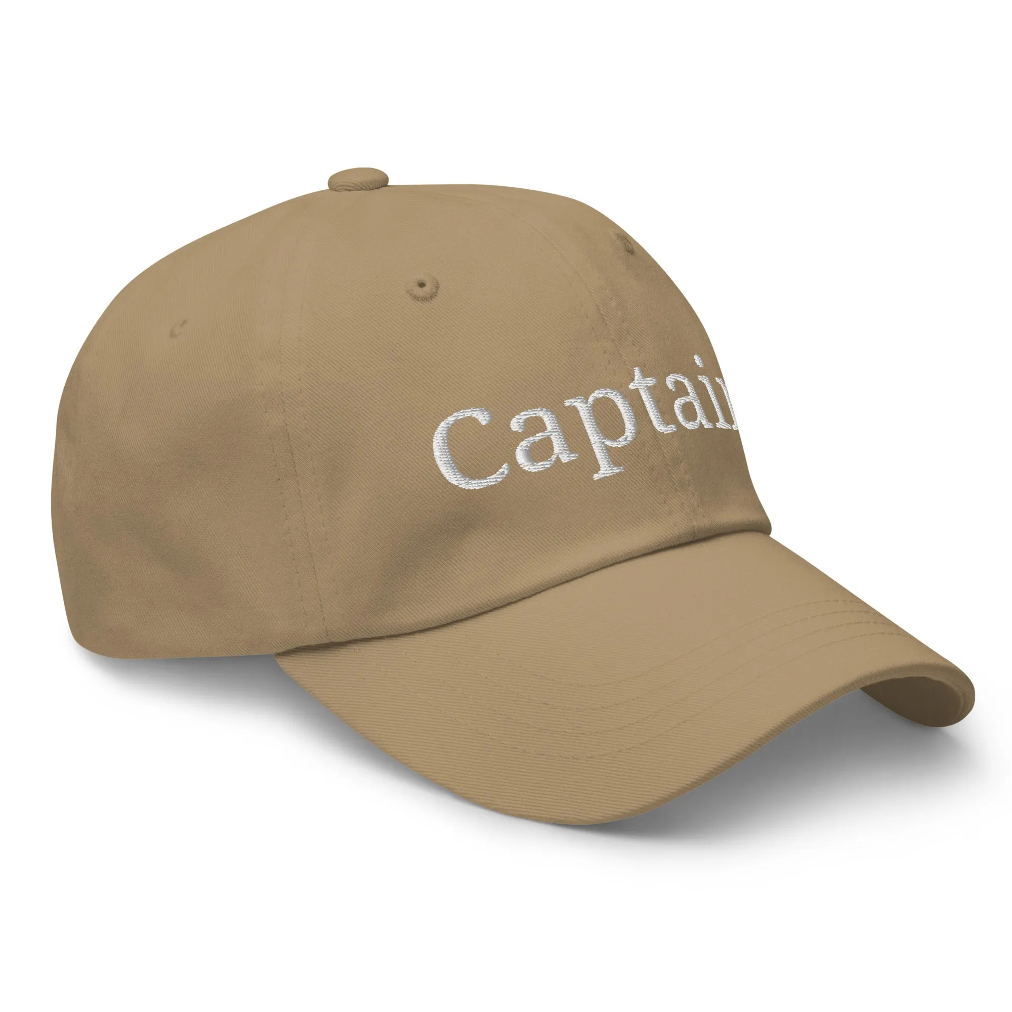 Captain Hat - Custom-Designed Embroidered