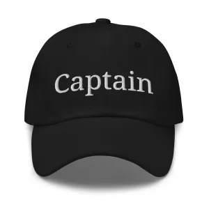 Captain Hat - Custom-Designed Embroidered