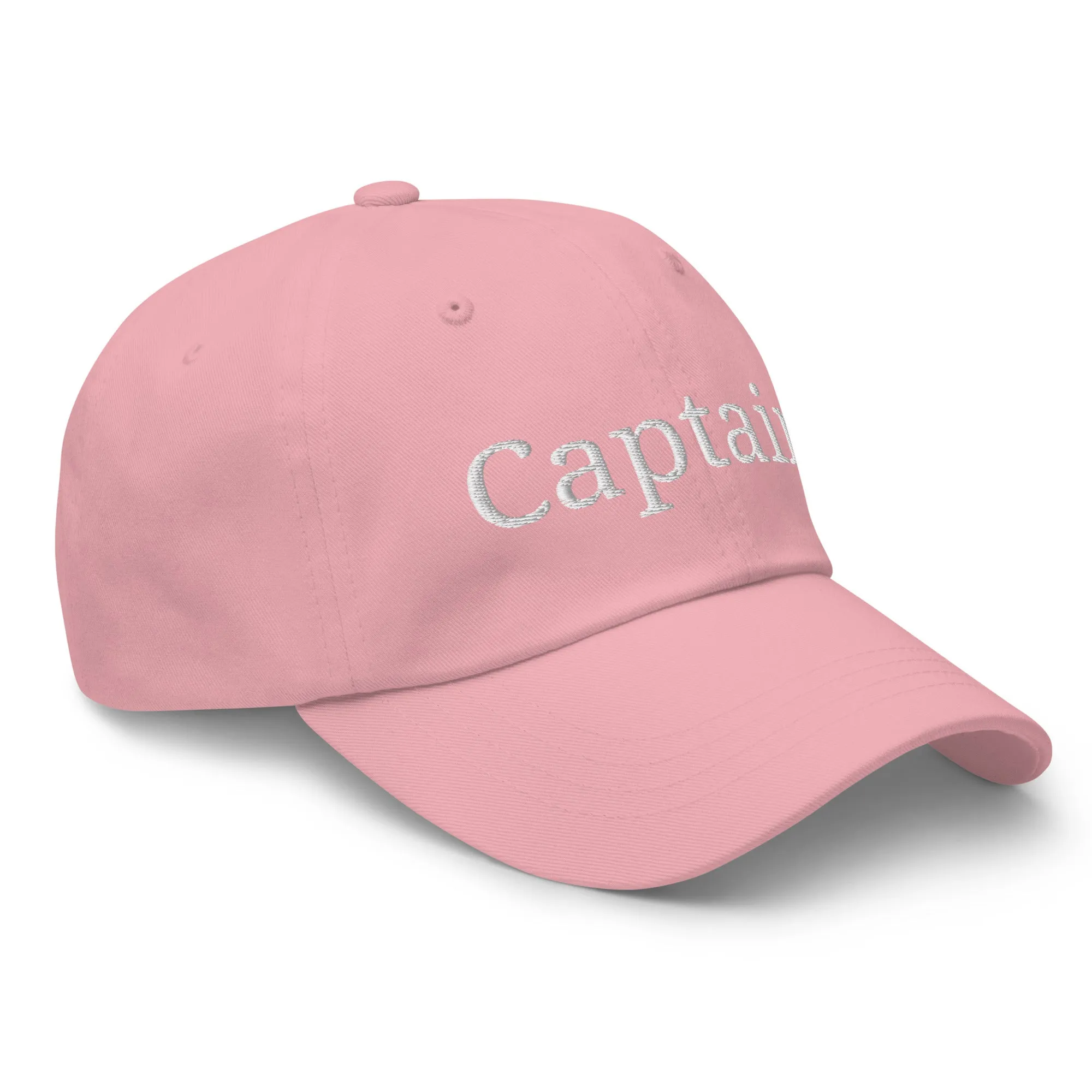 Captain Hat - Custom-Designed Embroidered