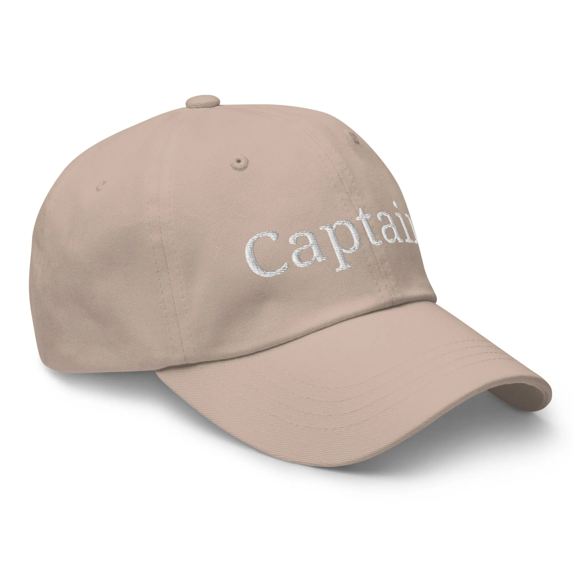 Captain Hat - Custom-Designed Embroidered