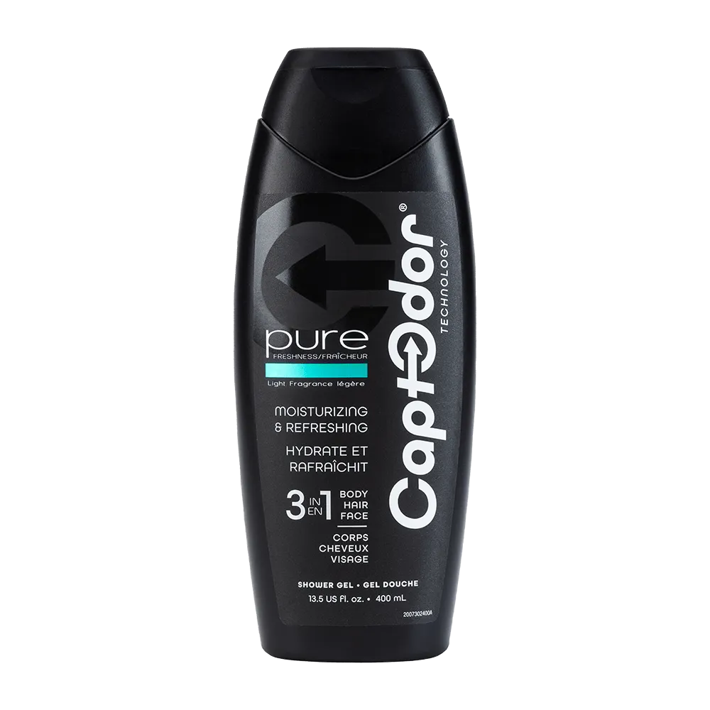 CaptOdor Shower Gel Pure 400mL