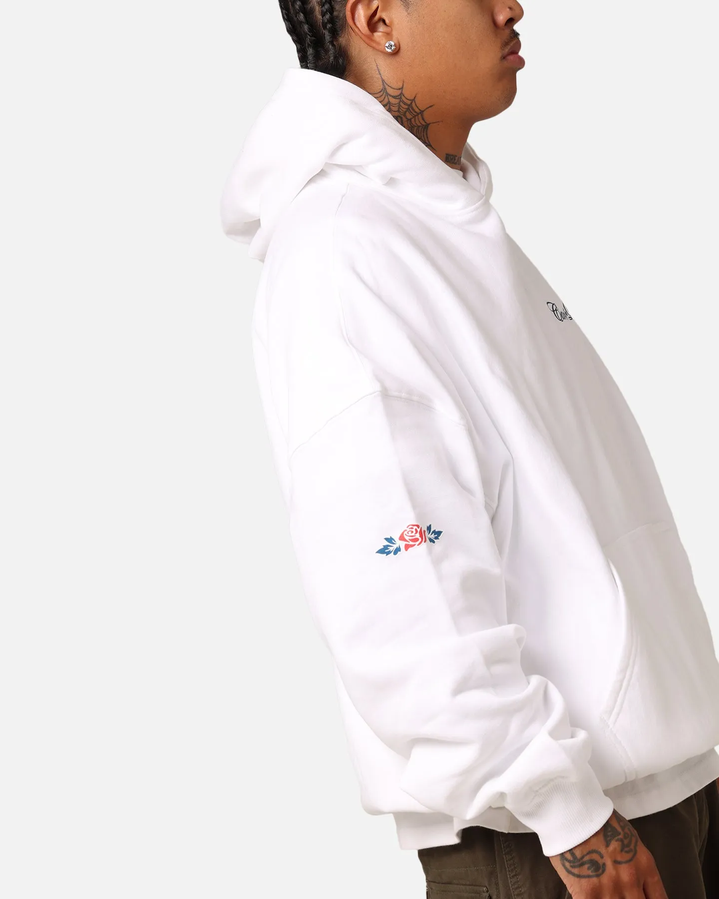 Carré Rosebud Oversized Hoodie White