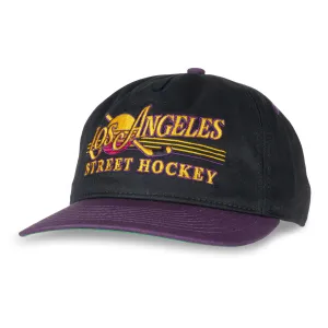 Celly Hockey Los Angeles Street Hockey Snapback Hat - Black