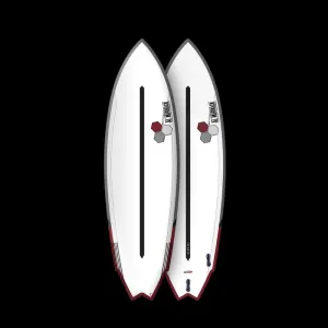 CHANNEL ISLAND TWIN FIN DUAL CORE 6'0 FCS II EPOXY