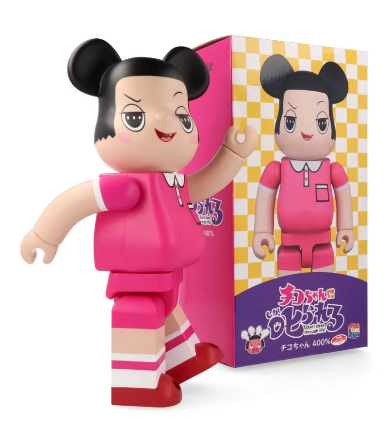 CHICO CHAN x BE@RBRICK (Pink) 400% Art Figure