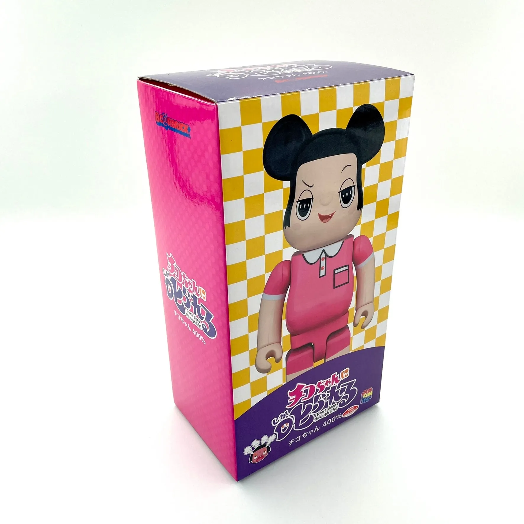 CHICO CHAN x BE@RBRICK (Pink) 400% Art Figure