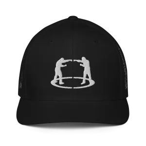 Closed-back trucker cap