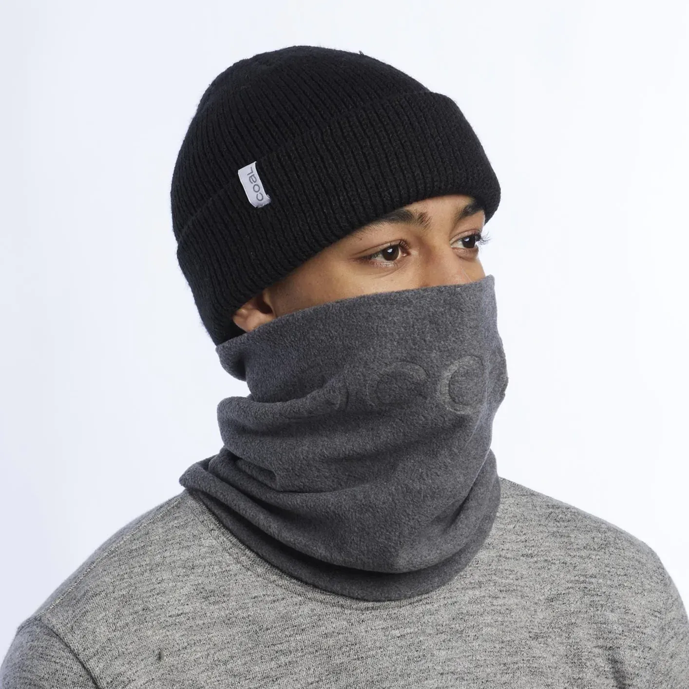Coal  MTF Microfleece Gaiter - Charcoal