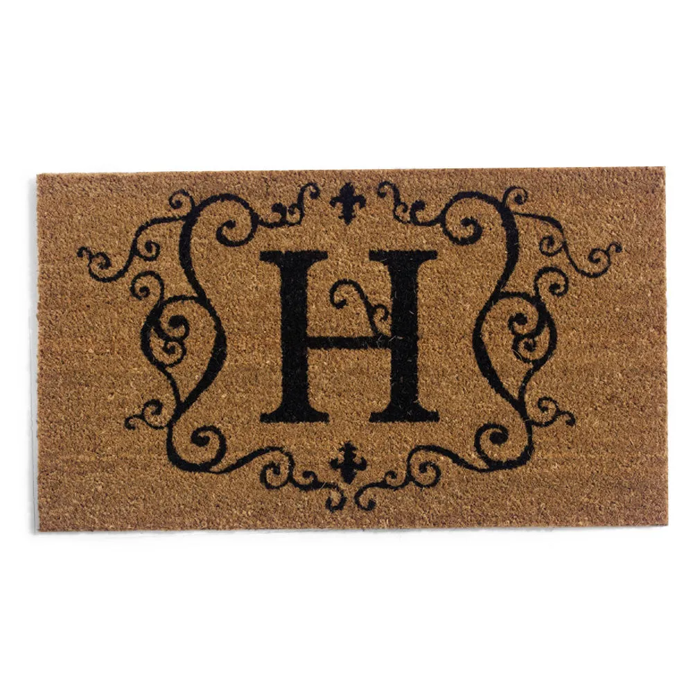 Coir Insert, Monogram "H",2rm008