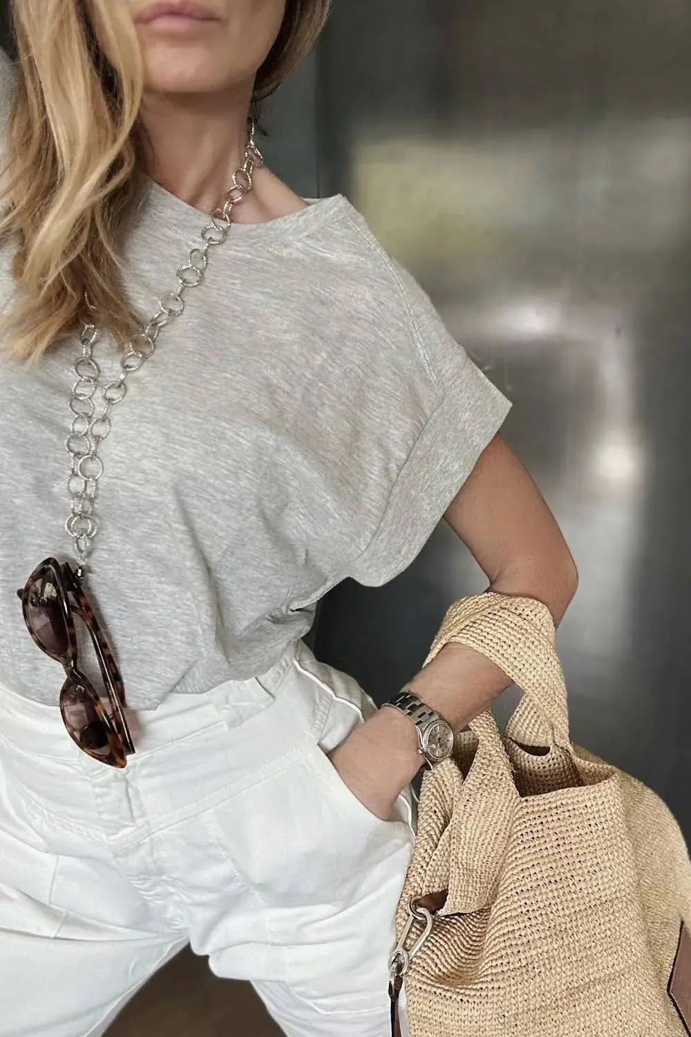 Collana per Occhiali Hoola Hoop con Magnete Oro