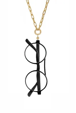Collana per Occhiali Mini Deco con Magnete Oro