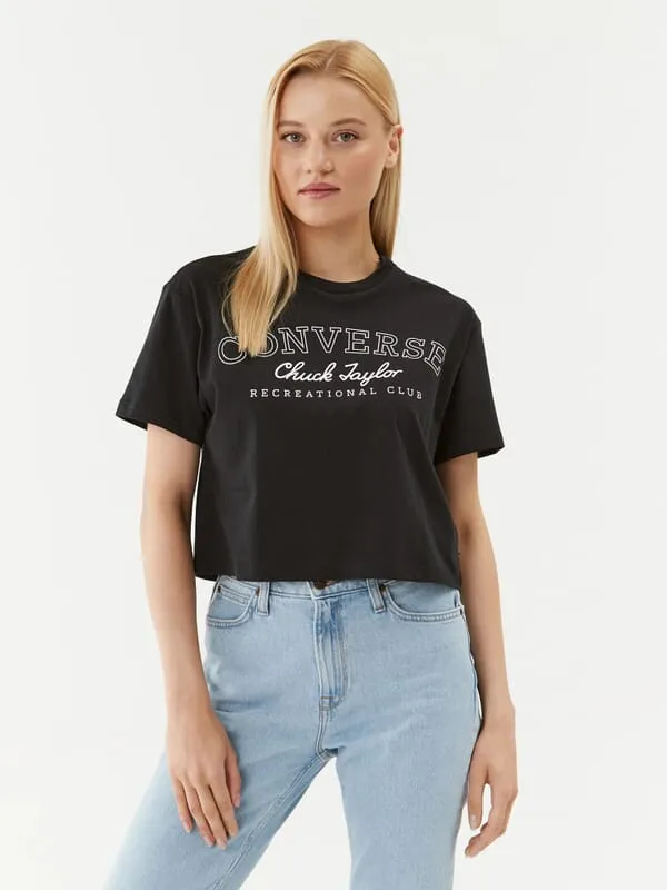CONVERSE RETRO CHUCK CROPPED TEE