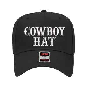 Cowboy Hat 5 Panel Baseball Hat